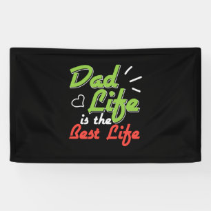 Lona Papi Regalo Papá La Vida Es La Mejor Vida