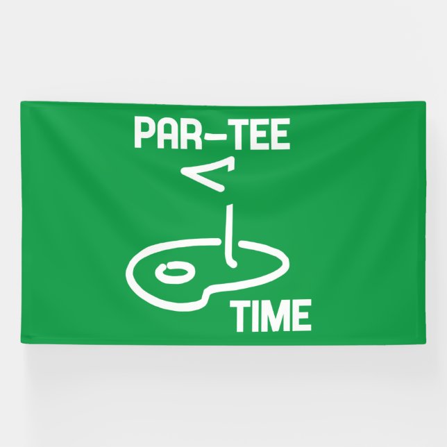 Lona Par-Tee Time White (Horizontal)