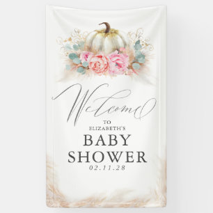 Lona Para Cualquier Fiesta - Flores De Calabaza Rosa