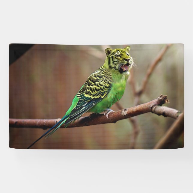 Lona Parakeet del tigre (Horizontal)