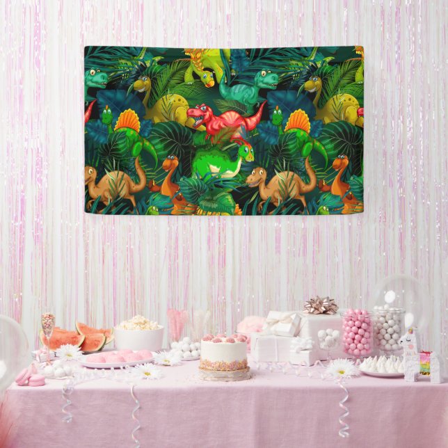 Lona Parque de dinosaurios (Fiesta)