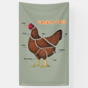 Lona Partes de Pollo