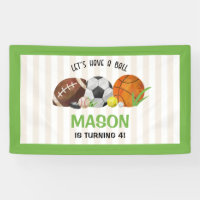 Partido de cumpleaños del partido de fútbol de bal