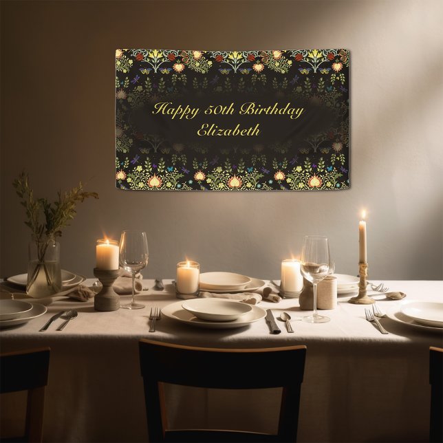 Lona Partido de Cumpleaños William Morris (Subido por el creador)