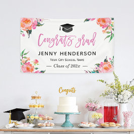 Lona Partido de Graduación de Graduación de Becarios de