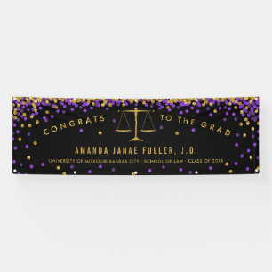 Lona Partido de Graduación de la Facultad de Derecho Pu