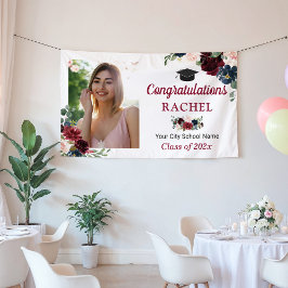 Lona Partido de Graduación de la Marina Borgoña