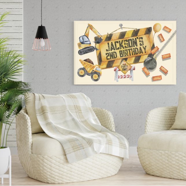 Lona Partido del Cumpleaños de la Bola de Destrucción d (Subido por el creador)