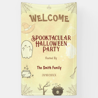 Lona Partido Halloween Cuate Spooktacular