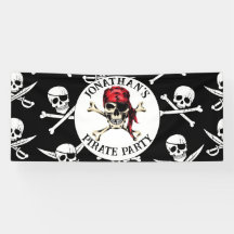 Partido Pirata Salty Skull Negro adulto.