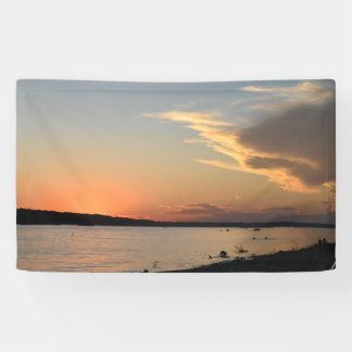 Lona Party Banner with Sunset desugn (part if collectio