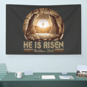 Lona Pascua Cristiana Él ha Resucitado Jesús 