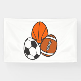 Lona Pascua deportiva de fútbol americano de baloncesto