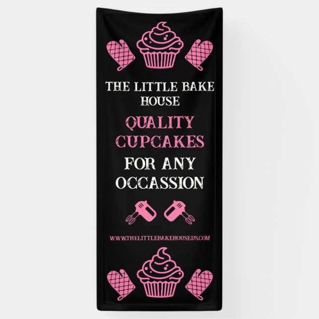 Lona Pastelero de Cupcakes (Vertical)