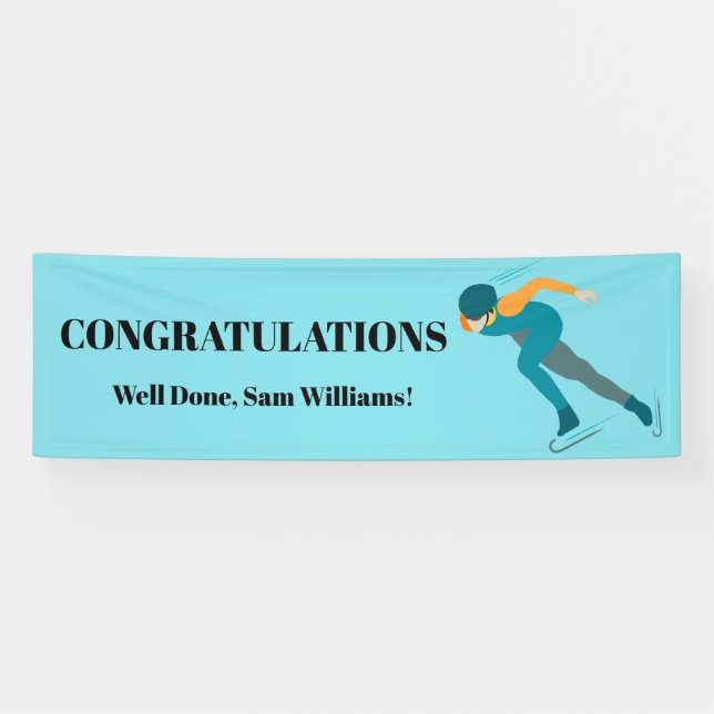 Lona Patinaje de velocidad (Horizontal)