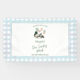 Lona Pato Lucky Mallard 1er Cumpleaños