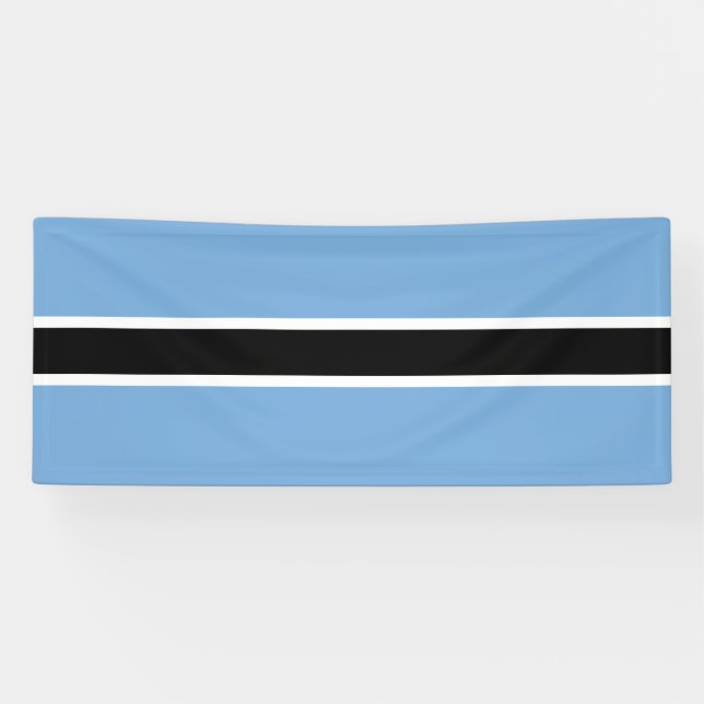 Lona Patriotic Botswana Flag (Horizontal)