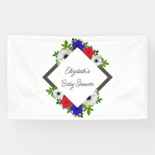 Lona Patriotic Panda Anemone Baby Shower