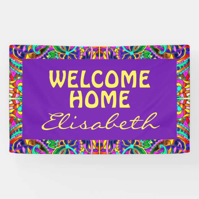 Lona Patrón de acuarela oriental III + sus ideas (Horizontal)