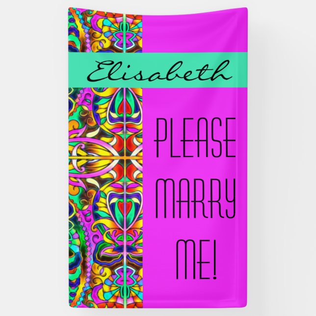 Lona Patrón de acuarela oriental III + sus ideas (Vertical)