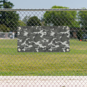 Lona Patrón de camuflaje gris, patrón militar, ejército