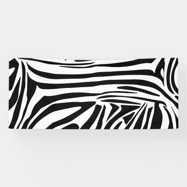 Lona Patrón de cebra (Horizontal)