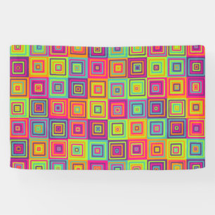 Lona Patrón de cuadrados