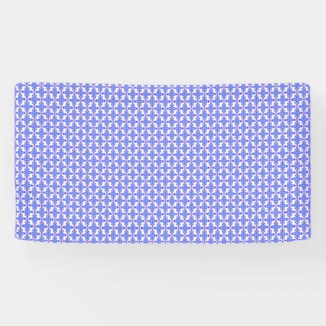 Lona Patrón de diseño floral (Horizontal)