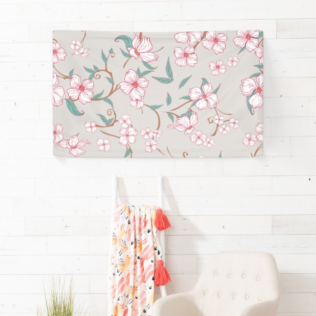 Lona Patrón de Flores Asombrosas 6 (In situ)