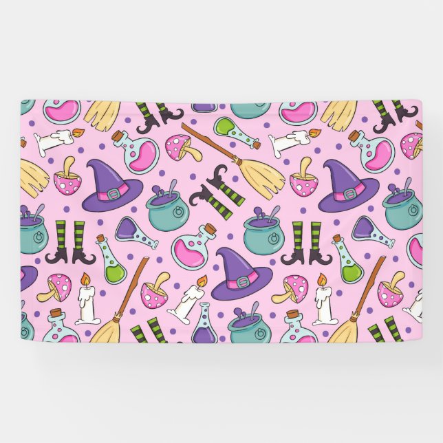 Lona Patrón de Halloween (Horizontal)