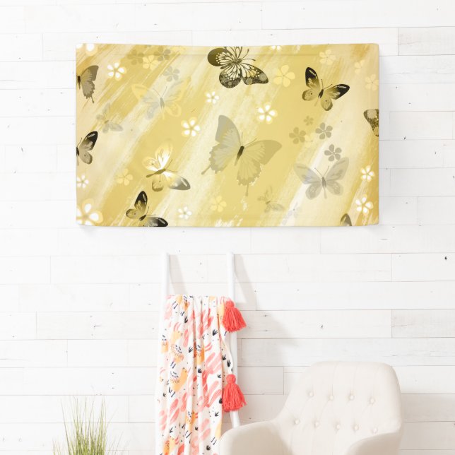 Lona Patrón de mariposa 10 (In situ)