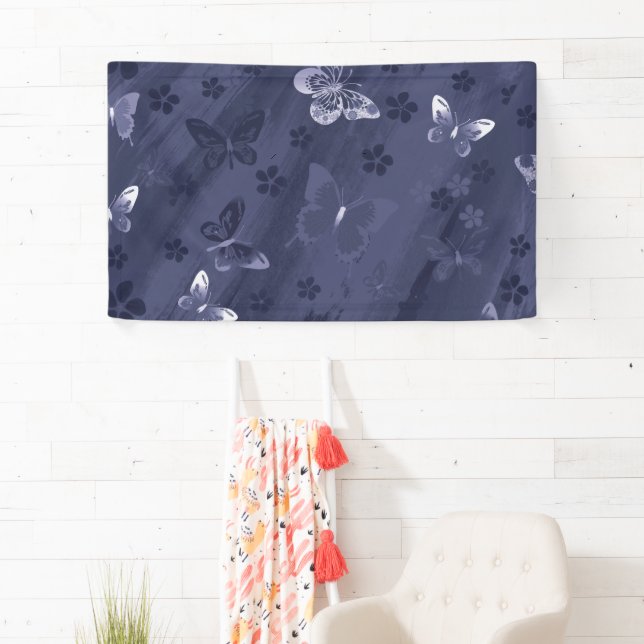 Lona Patrón de mariposa 17 (In situ)