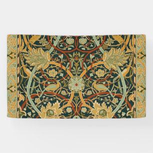 Lona Patrón de tapiz del bosque de William Morris: Vint