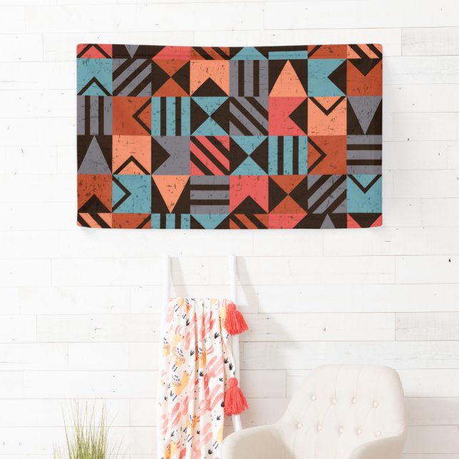 Lona Patrón geométrico 28 (In situ)