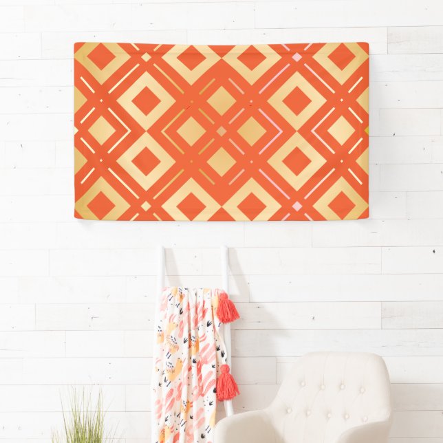 Lona Patrón geométrico 6 de Kamelia (In situ)