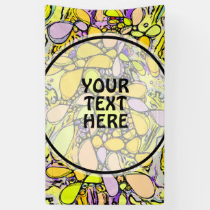 Lona Patrón Pintado A Mano Y Digitalmente Art. 13