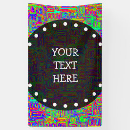 Lona Patrón Pintado A Mano Y Digitalmente Art. 42