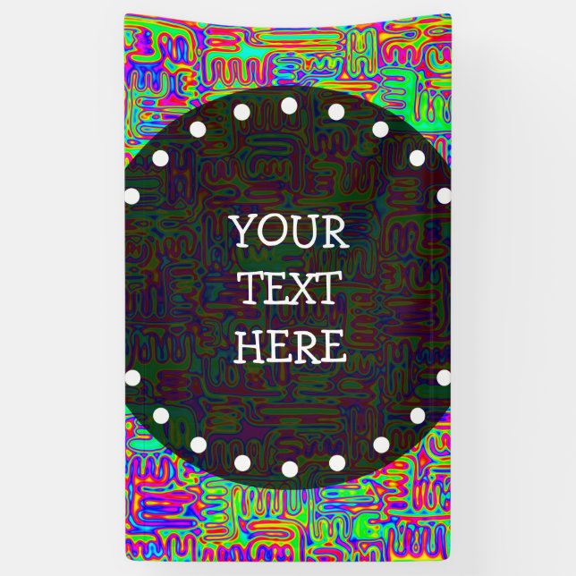 Lona Patrón Pintado A Mano Y Digitalmente Art. 42 (Vertical)