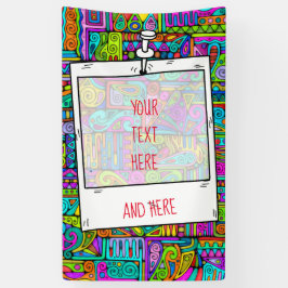 Lona Patrón Pintado A Mano Y Digitalmente Art. 5