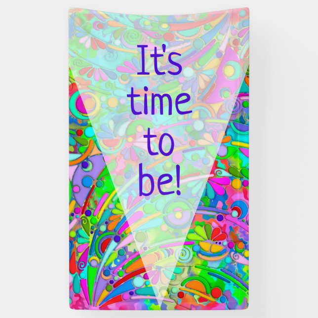 Lona Patrón Pintado A Mano Y Digitalmente Artículo 18 (Vertical)