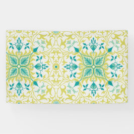 Lona Patrón vírico (de William Morris)