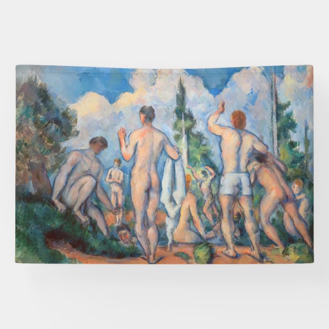 Lona Paul Cezanne - Bañistas (Horizontal)