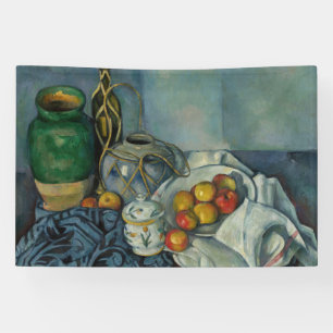 Lona Paul Cezanne - Todavía la vida con manzanas