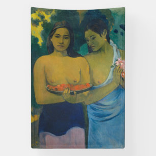 Lona Paul Gauguin - Dos mujeres tahitianas