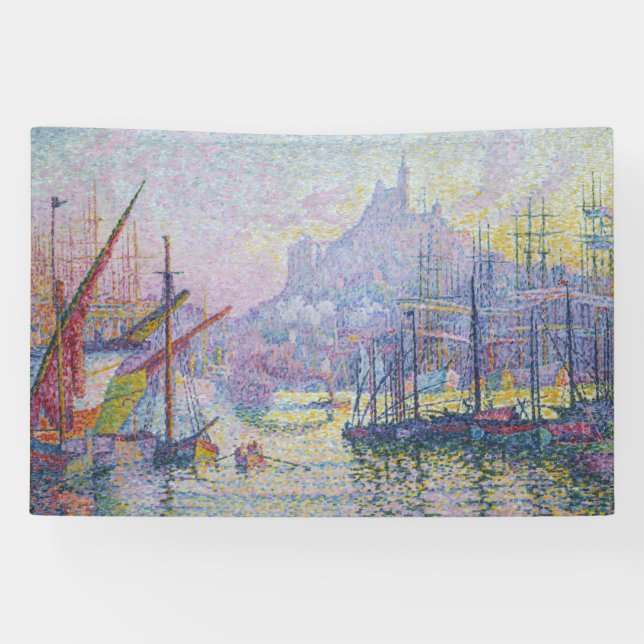 Lona Paul Signac - Notre-Dame-de-la-Garde, Marsella (Horizontal)