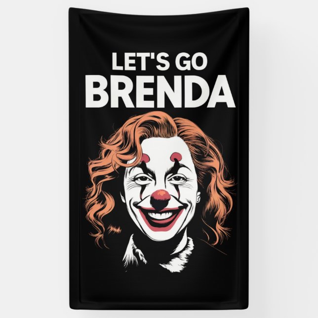 Lona Payaso Kamala Vamos Brenda (Vertical)
