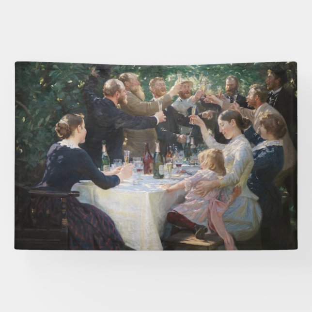 Lona Peder Severin Kroyer - ¡Hip, Hip, Hurra! (Horizontal)