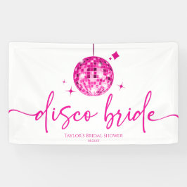 Lona Película de disco rosado, bola, disco, ducha de no