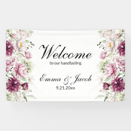 Lona Peonía floral romántica