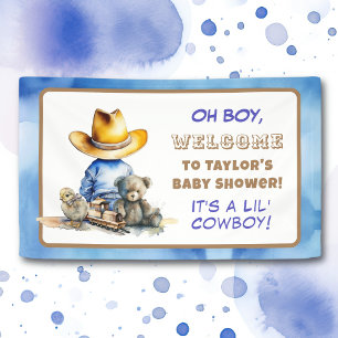 Lona Pequeño Cowboy Thalem Baby Shower